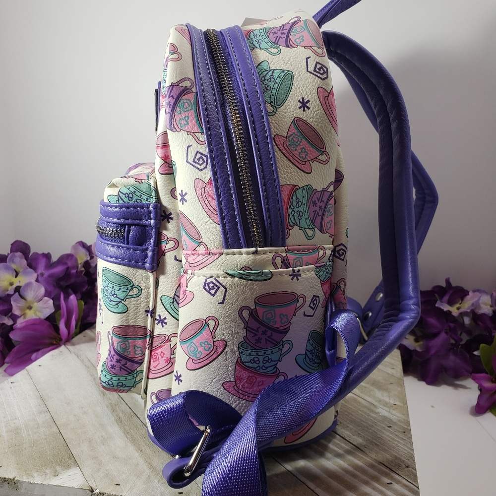 Disny Loungefly Mad Hatter Mini backpack - Picture 2 of 8